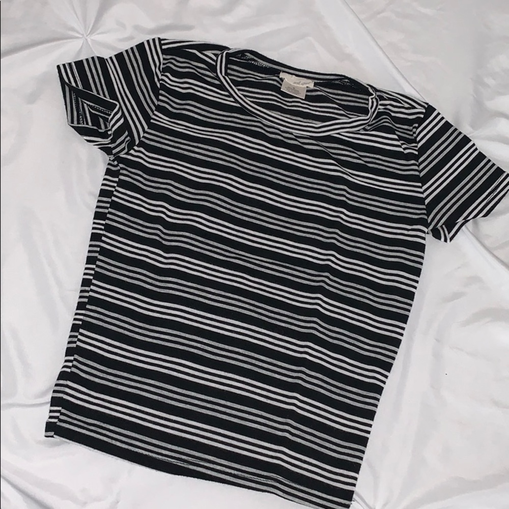Wet seal crop top
